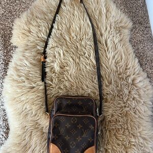 Louis Vuitton Brown Monogram Crossbody Bag